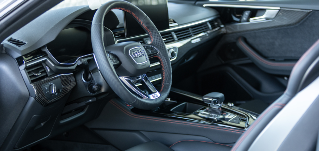 Beautiful Audi Interior After Detailing