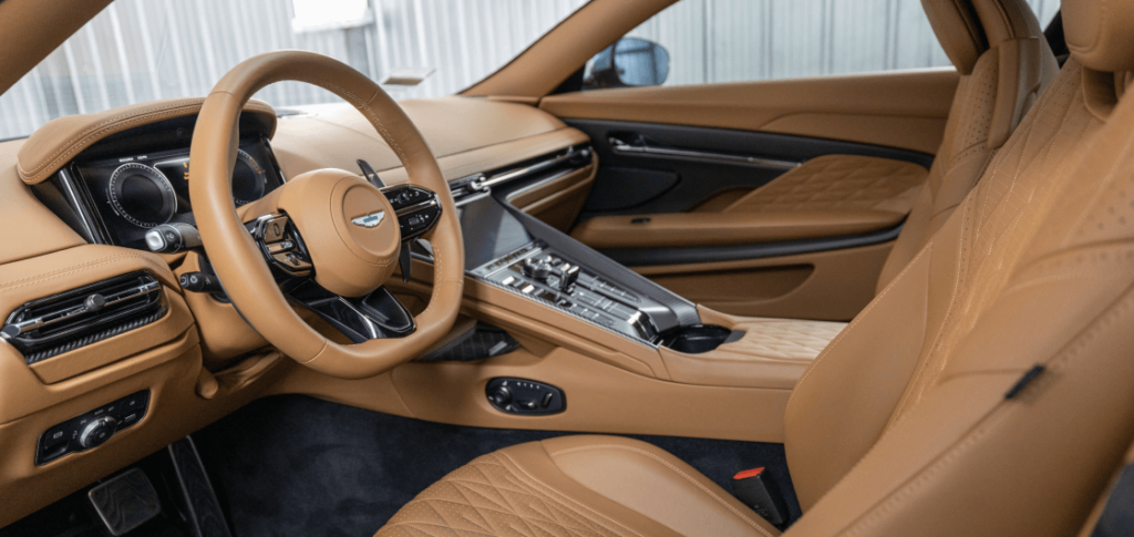 Aston Martin DB12 Luxury Car Interior